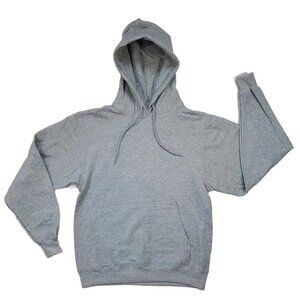 Clique Sweater Adult Grey Fleece Lined Crew Neck Long Sleeve Pullover Small NEW